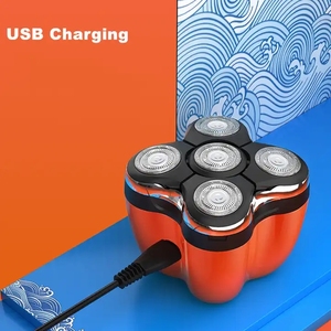 Waterproof Men Wet and Dry Electric 5D Shaver Trimmer Grooming Kit Rechargeable Beard Hair <b>Razor</b> Cordless <b>Head</b> Shavers for Men - Product Image 1