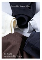 Kaos Pria Berkualitas Tinggi 100% Katun, Kerah O, Lengan Pendek, Bernapas, Kasual, Ukuran Besar