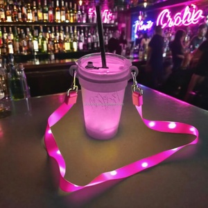 Glowing Strap and Cup Set for Bar Events and Parties <strong>Festive</strong> <strong>Decorations</strong> - Product Image 6