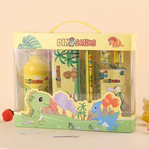 Botella de agua <span class=keywords><strong>para</strong></span> alumnos rosa y azul con suministros <span class=keywords><strong>escolares</strong></span>, <span class=keywords><strong>caja</strong></span> de regalo, juego de papelería <span class=keywords><strong>para</strong></span> estudiantes <span class=keywords><strong>para</strong></span> comenzar la escuela, regalo de cumpleaños <span class=keywords><strong>para</strong></span> niños - Product Image 6