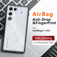 Coque de téléphone mate antichoc pour Redmagic 11 10 9 8 Air Pro 11S 9S 8S pour ROG, coque arrière en PC rigide transparente en TPU, protection intégrale