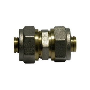 5 piezas de conexiones rectas dobles de 26 mm para tuberías multicapa y accesorios para apretar. - Product Image 1
