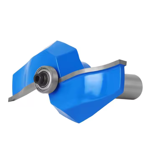 Fresa de carburo con rodamiento para molduras de puertas, vástago de 12 mm, 12.7 mm, 1/2 pulgada, para perfilado y ranurado de bordes de puertas de gabinetes - Product Image 4