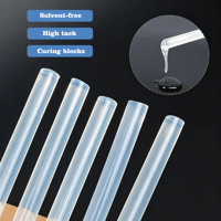 Bâtons de colle thermofusible colorés personnalisés de 7 mm et 11 mm, adhésif haute viscosité pour papier, verre, métal, cuir, tissu, bricolage, artisanat rapide