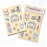 Lot d'autocollants anime, motifs de dessins animés mignons, découpés, effet brillant, autocollants adhésifs pour enfants, cadeaux pour les fêtes d'anniversaire