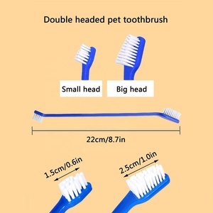 Outil dentaire double face économique pour chiens et chats avec embouts à double action pour une élimination efficace de la plaque dentaire - Product Image 3
