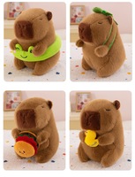 Peluche Capybara de 8 pouces pour machine à griffes, vente en gros mixte, idéale pour les cadeaux de mariage, les cadeaux d'événements et les cadeaux pour enfants