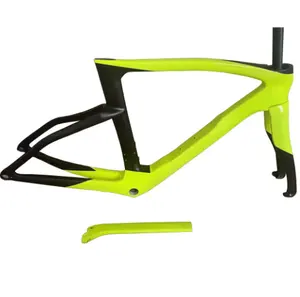 Factory Sales Road Bike Frame Manufacturer Fixed Gear Custom Carbon Fiber Road Bicycle Frame