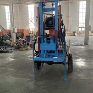 Thủy lực 200m cũng khoan máy gắn khoan Giá xe tải DIESEL nước giếng khoan Giàn Khoan để bán - Product Image 5