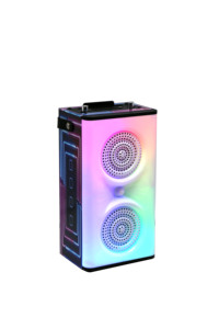 Portable Heavy Bass Stereo Loudspeakr FM TF Card KBQ-2302 LED Lights RBG Wireless <strong>Speaker</strong> <strong>With</strong> <strong>Microphone</strong> Karaoke BT 20W <strong>Speaker</strong> - Product Image 5