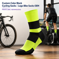 Chaussettes de sport cyclistes Studio Color Block pour programmes de vente au détail performants avec planification de collection multi-SKUs