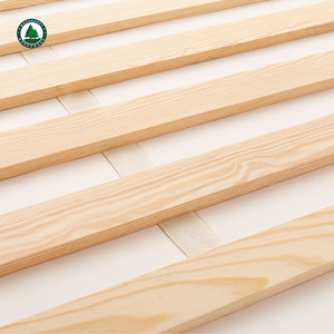 Solid Wood Bed <b>Frame</b> Slatted Base King Size Adult Bedroom Furniture - Product Image 3