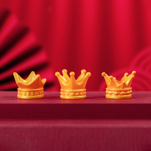 Tiny Mini Queen's Princess Crown Adornos Resina para pulsera Colgantes Joyería Funda para teléfono Cake Topper DIY Accesorios decorativos - Product Image 3