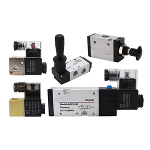 Vanne solénoïde pneumatique 4M310-08 - Vanne à plaque 5/2 voies, bobine 24VDC / 220VAC, compatible 210-08 - Product Image 6