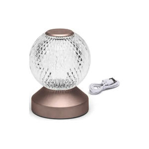 Lampada da tavolo ambientale 1W RGB, luce regolabile, colori multipli, ideale per decorazione e ambientazione di spazi. - Product Image 1