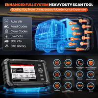 CRP129 HD Truck Diagnostic Magic 2026 Edición Totalmente Nueva 24V Análisis de Códigos de Error OBD2 de Sistema Completo Nivel Profesional