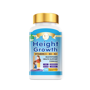 Suplemento Multivitamínico para el Crecimiento con Vitamina C, D3, K2, Calcio, Zinc y Magnesio para el Desarrollo Óseo de Niños y Adolescentes - Product Image 4