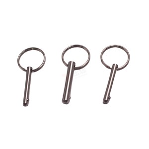 Perni a Molla con Blocco a Sfera in Acciaio Zincato, Perni a Molla Corti in Plastica con Anello di Trazione - Product Image 6
