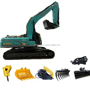 Used Japan Construction Machine Kobelco SK200D Excavator/used Heavy Duty Equipment/KOBELCO Used Excavator low price