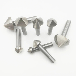 HSS 3 Flute 90&deg; Countersink Drill Bit Chamfering <strong>Tool</strong> 4.5-50mm Round Shank - Product Image 3