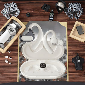 Auriculares F8 OWS de Diseño Abierto 2024, BT V5.4, Modo Dual para Música y Juegos, Cancelación de Ruido ENC, Llamadas HD, Pantalla Digital TWS, IPX7 - Product Image 3