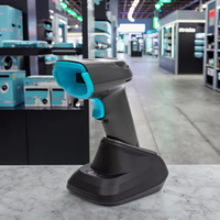 Escáner de Código de Barras Inalámbrico de Mano GUOTAO J2B, Económico, Compatible con DS2278, Escáner de Códigos QR 1D y 2D con USB para Supermercado, Entrega Rápida