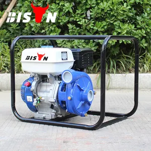 BISON(CHINA) Mini Machinery Engines Pumping Natural Gas Powered Water Pump In Farm Original Gasoline Centrifugal Pumps