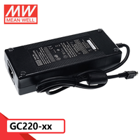 Alimentation à découpage Mean Well série GC220 220W, chargeur de batterie, tensions de sortie simples 13.6V/27.2V/54.4V