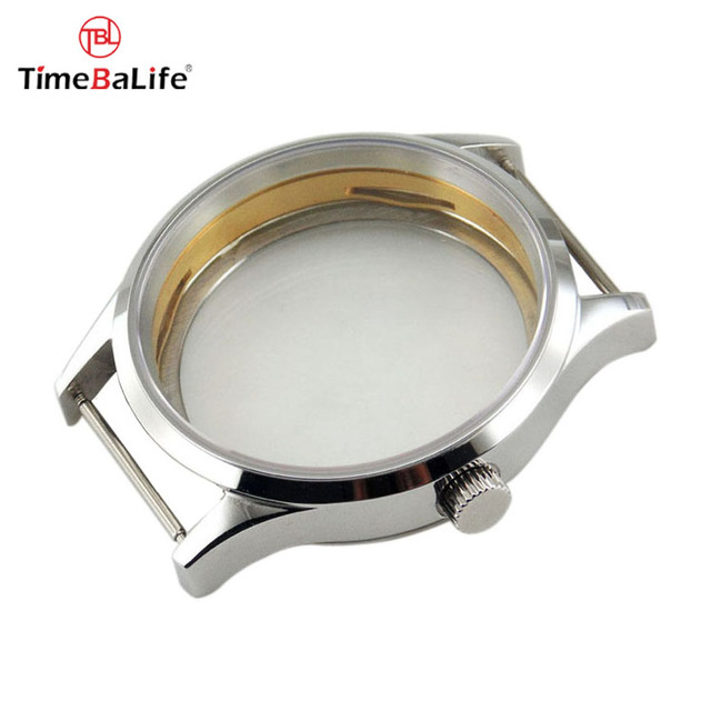 Timebalife TBL-10942 OEM ODM High-grade Stainless Steel Watch Case PVD Vacuum Plating Orologi Bright Plating Waterproof