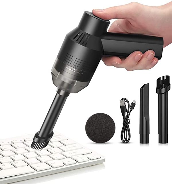 Portable Mini Handheld USB Keyboard Vacuum Cleaner Computer Dust Blower Duster for Laptop Desktop PC Computer Cleaner