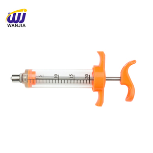 WANJIA - Jeringa Veterinaria Profesional de TPX, Herramienta de Vacunación de Plástico y Acero para Ganado, Cerdos, Ovejas, Cabras y Vacas - Product Image 2