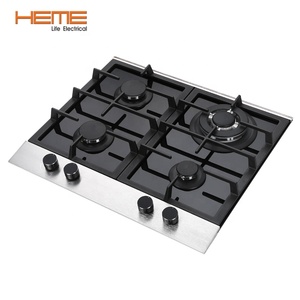 CE Approval Built in Gas Cooktop Household Kitchen Appliances 4 Burner Glass <b>Stove</b> Top - Product Image 3