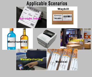 Wholesalable Hãng sản xuất nhãn máy 110 mét không dây Bluetooth Máy tính để bàn nhiệt máy in nhãn với <span class=keywords><strong>Wifi</strong></span> tương thích giấy nhận - Product Image 2