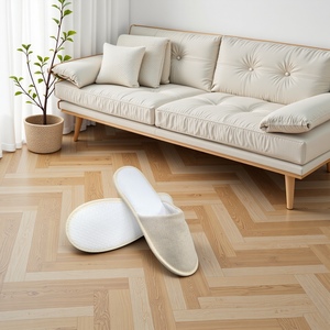 Pantofole Monouso in Tessuto Chevron per <span class=keywords><strong>Hotel</strong></span> - Ciabatte Durevoli Antiscivolo per Ospiti e Settore Alberghiero - Product Image 3