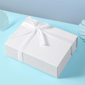 กล่องของขวัญสี่เหลี่ยมหรูหราทำมือจากกระดาษแข็ง ปิดผนึกด้วยแม่เหล็ก ลาย "<span class=keywords><strong>สวรรค์</strong></span>และโลก" สำหรับบรรจุภัณฑ์ของขวัญ - Product Image 6