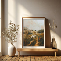 Affiche sur toile non encadrée de Jésus-Christ, peinture murale, décoration chrétienne pour la maison, salon, chambre à coucher, salle de bain, bureau, couloir, cuisine