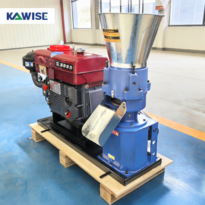 Istikrarlı çıkışlı hayvancılık yem peletleyici üretimi için CE sertifikalı dizel kanatlı hayvan yemi makinesi - Product Image 4