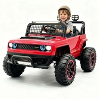 Mobil Listrik Anak 4 Roda Kendaraan Off Road Dengan Remote Control Musik Lampu Baterai Besar untuk Anak Laki-laki dan Perempuan