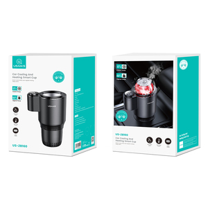 Échantillon gratuit USAMS 2020 A MENÉ l'affichage d'écran De voiture Portable chauffage refroidissement tasse - Product Image 6