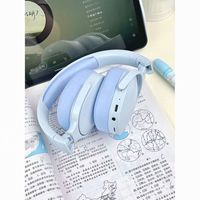Casque sans fil pliable P2691, basses profondes 5.3, microphone intégré, léger pour téléphone, PC, ordinateur portable