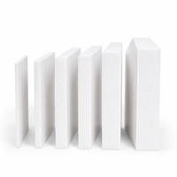 Panneau en mousse PVC ignifuge de 3 mm, 5 mm, 10 mm, 12 mm, densité 0,55, 1220x2440 mm, découpé sur mesure, pour signalétique et panneaux publicitaires