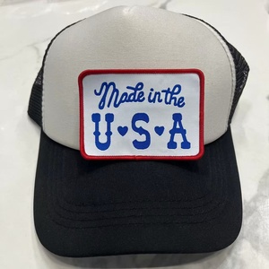 Zd Bán Buôn Chất Lượng Cao Made Trong USA Dệt Sắt Trên Phù Hiệu <span class=keywords><strong>2025</strong></span> Hot Con Dấu Dệt Vá Cho Snapback Hat - Product Image 4