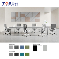 Chaise de bureau ergonomique pour cadres, en tissu maillé respirant et à haute ventilation, pour bureau à domicile et atelier, expédition en gros usine