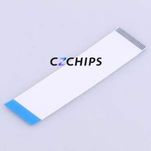 JS10B-24P-100-4-8 FFC Cable (Flexible Flat Cable) P=1mm Connector 24P 1mm 0.3mm Reverse - Product Image 2