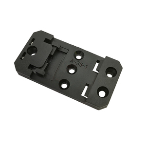 Accesorios de riel Din, abrazadera de resorte de 18MM de ancho, clip de montaje de Clip de riel Din para riel de sombrero de copa de 35 <span class=keywords><strong>MM</strong></span> - Product Image 5