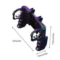 Manette de jeu pour smartphone avec boutons de déclenchement et joystick, équipement de jeu pour téléphone portable