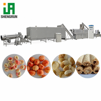 Automatische machine voor het maken van maïschips en andere snacks