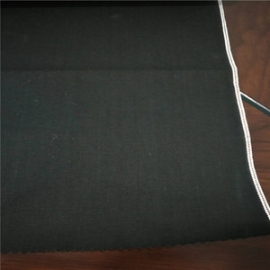 Tissu sergé ignifuge en <span class=keywords><strong>denim</strong></span> <span class=keywords><strong>japonais</strong></span> <span class=keywords><strong>selvedge</strong></span> lourd 14 oz 100 % coton noir pour textile de maison - Product Image 4