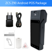 TERMINAL POS INTELIGENTE MÓVIL, LECTOR DE TARJETAS DE CRÉDITO, LECTOR DE CHIP Z90 POS, IMPRESORA ANDROID