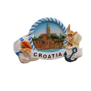 उत्कृष्ट गुणवत्ता कस्टम 3D क्रोएशिया फ्रिज चुंबक स्मारिका बहुत अच्छा 3D फ्रिज चुंबक - Product Image 1